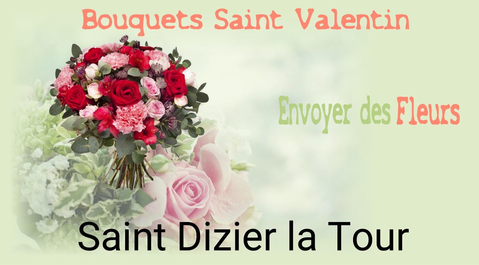 Roses de Saint-Valentin livrées à Saint-Dizier-la-Tour